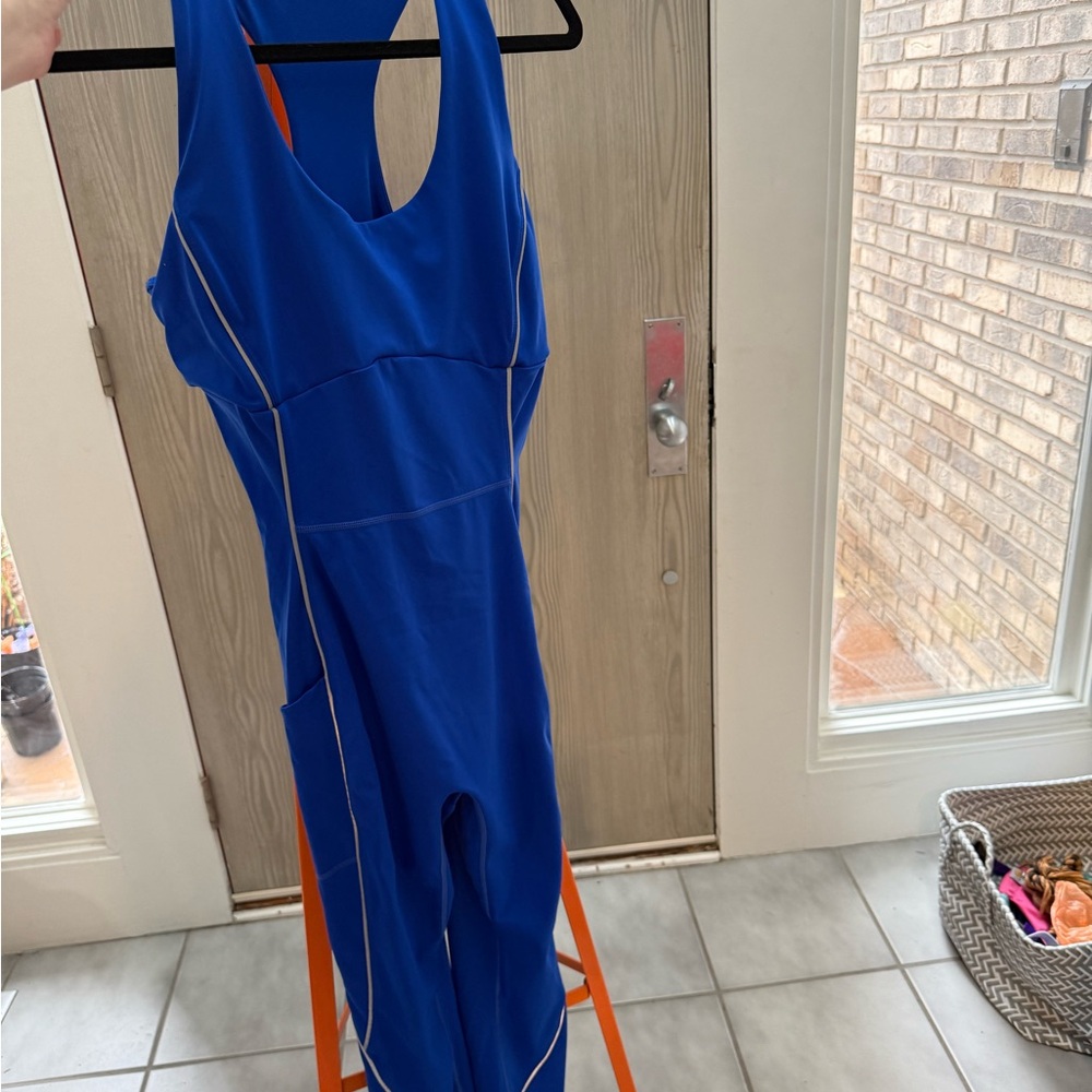 Fabletics blue one piece
